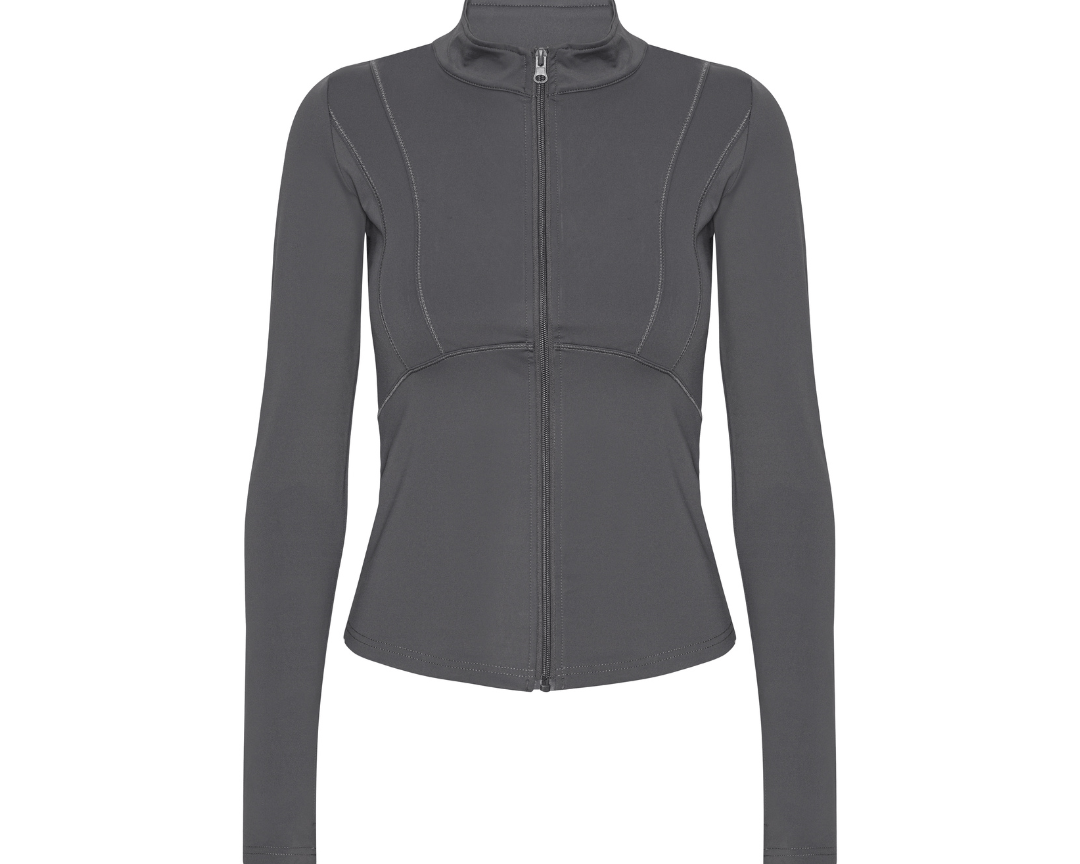 Exercere Blouses Hyper Zip Blouse - Space Grey