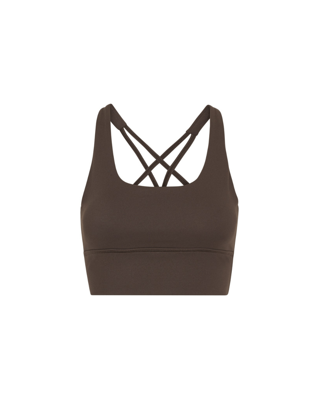 Exercere Sports Bras Neaty Bra - Pecan Brown