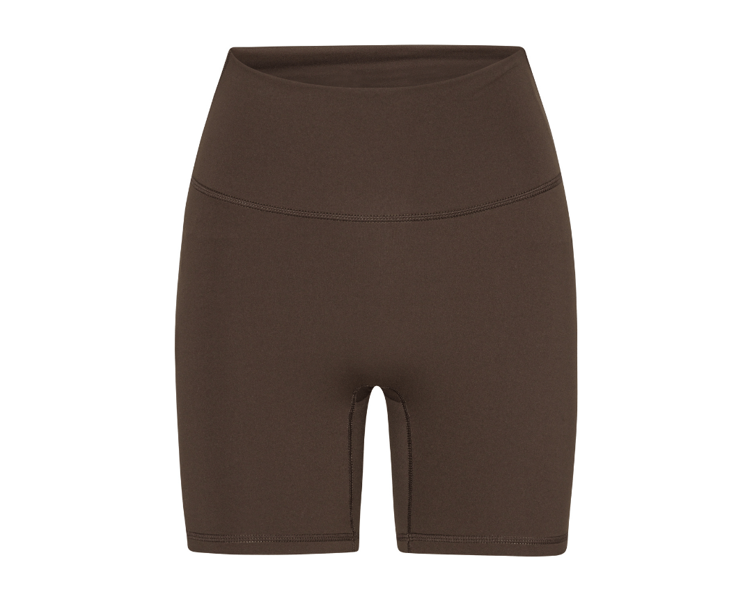 Exercere Shorts Sculpt Scrunch Shorts - Pecan Brown